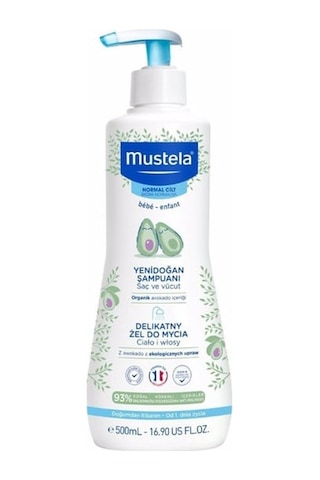 Mustela Gentle Cleansing Gel Yenidoğan Şampuanı 500 Ml Acı Badem Mustela Gentle Cleansing Gel Yenidoğan Şampuanı 500 Ml Acı Badem