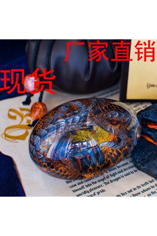 Folinda Yeşil Ejderha Yumurtası Dekoratif Ev Aletleri, Lava Tabanlı Işıklı Reçine Heykeli, Halloween Ev Dekorasyonu