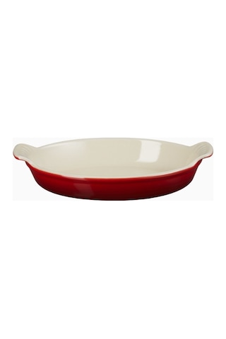 Le Creuset Oval Seramik Mini Fırın Kabı Fırın Tepsisi Kırmızı