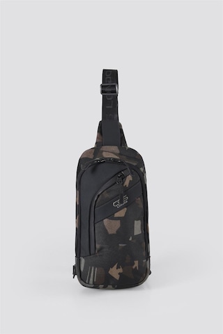 Ççs 31410 Tek Askılı Çapraz Çanta Kamuflaj-siyah Çok Renkli
