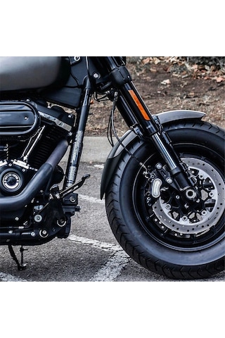 Nayomiglow Motosiklet Aksesuarları Çamurluk Ön Çamurluk Çamurluk Uzatma Harley Davidson Fat Bob 114/fat Bob 107 2018-2023 Siyah