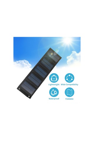 Padalink 7.5w 5v Güneş Enerji Paneli, Çift Katlı, Usb Çıkışı İle Dışarıda Telefon, Tablet Ve Acil Işıklar İçin Şarj Cihazı