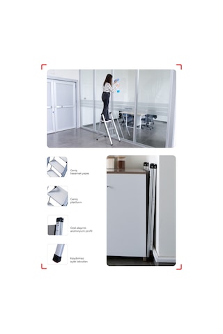 Çağsan CM2212N 2 Basamaklı Troya Ev Tipi Merdiven