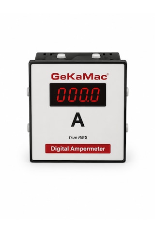 Gekamac Dijital Ampermetre True Rms 0-400a Dc 220v Panel Tipi Akım Göstergesi