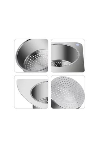 Kuğu Tasarımlı Paslanmaz Lavabo Drenaj Sepeti Çok Renkli