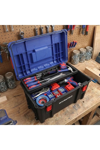 Workpro Wp283031 38lt 56x34x33cm Kilitli Profesyonel Takım Çanta