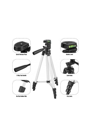 150 Cm Tripod Cep Telefonu Kamera Tripodu Tripot Çanta