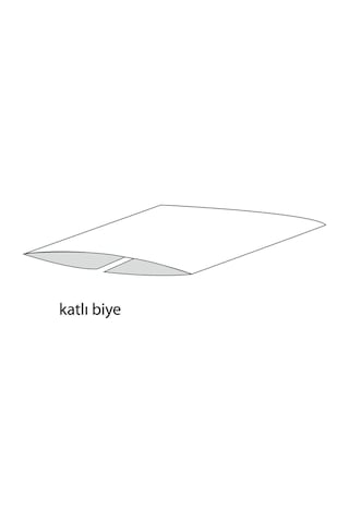 Biye Saten Katlı 044 Rengi 2 Cm 25 Metre Polyester