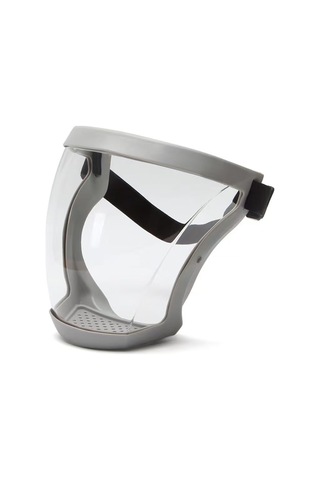Toz Geçirmez Tam Yüz Koruyucu Maske Kaynak Kesme Ve Zımparalama Maskesi Gray