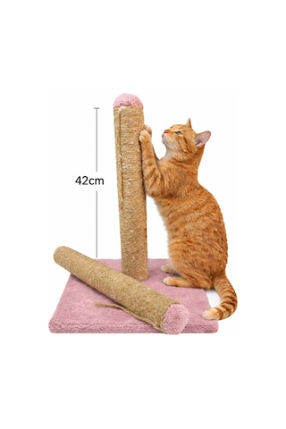 Pudra Kedi Tırmalama Tahtası Yedek Borulu-42cm