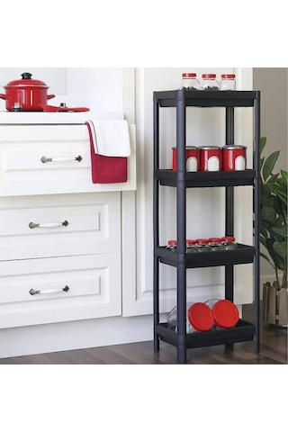 Shelf Unit Raf Ünitesi Siyah