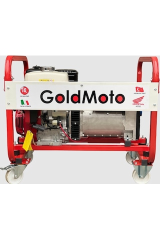Goldmoto GM9.5BJHE Benzinli 8.2KVA Monofaze Marşlı Jeneratör