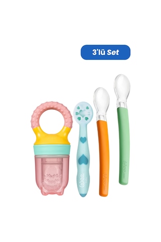 Wee Baby Ek Gıdaya Geçiş Seti Kız Wee Baby Ek Gıdaya Geçiş Seti Kız