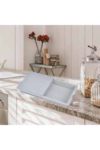 Suntek Magideal Kesme Doğrama Tahtası Yerden Tasarruf Edin Gri