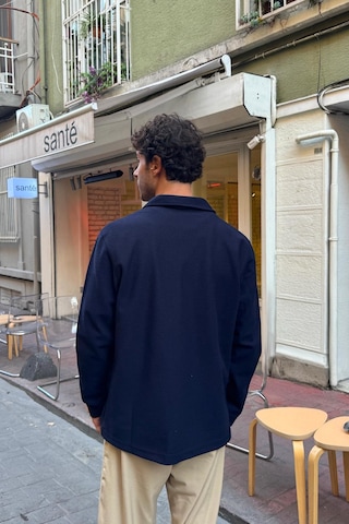 Flaw Fermuarlı Sweatshirt Lacivert Lacivert