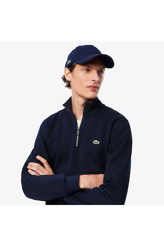 Lacoste Sh9774 Erkek Sweatshirt Lacivert