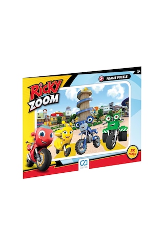 Babystore Ricky Zoom Frame Puzzle 35 Parça 2'Li Puzzle Seti