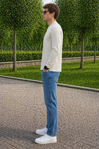 Alexandergardi Hakim Yaka Yarım Fermuarlı Erkek Sweatshirt Mint