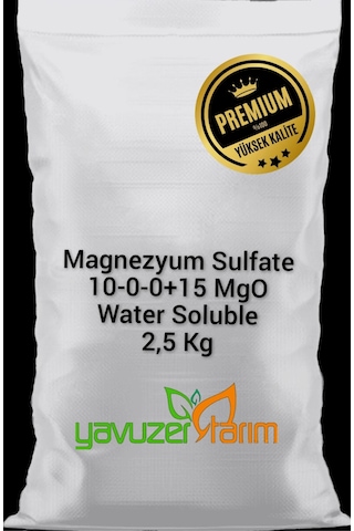Magsul Magnezyum Sulfat Gübre Ec Fertilizer Magnezyum Gübre 2,5kg
