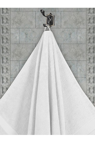 Cotton Arel Pamuk Banyo Havlusu 70x140 Beyaz