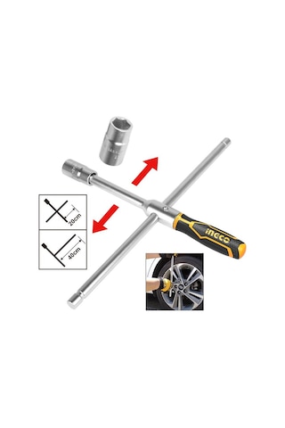 Ingco HRCW40231 Çapraz Bijon Anahtarı