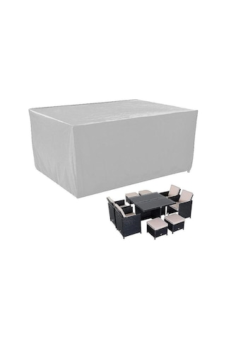 Kuzeyoto Bahçe Mobilya Masa Sandalye Su Geçirmez Büyük Boy Koruma Örtüsü Diğer