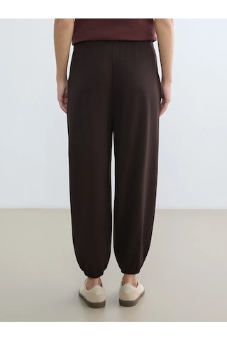 Lc Waikiki Kahverengi Soft Touch Kadın Jogger Eşofman Altı