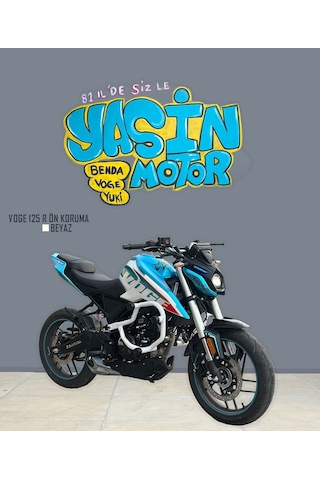Ysn Voge 125r Uyumlu Yeni Nesil Özel Koruma Demiri Dayanıklı, Şık Ve Güvenli Siyah