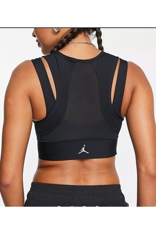 Jordan Dri-fıt Sport Layered Sports Bra Bej