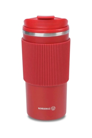 Korkmaz Freedom Plus Kırmızı Kahve Bardağı A5539-1