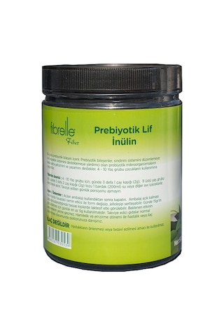 Fibrelle İnülin Prebiyotik Lif Plastik Ambalaj 500 G