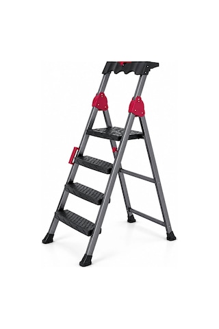 3+1 Basamaklı Metal Merdiven 150kg.taşıma 5468