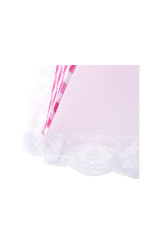 Ximistore9 32x31cm Pembe Küçük Yiyecek Koruması - Metal Ve Mesh Malzeme, İç/ Dış Mekan Kullanımı, Kolay Çekilebilir, Böcek Koruma