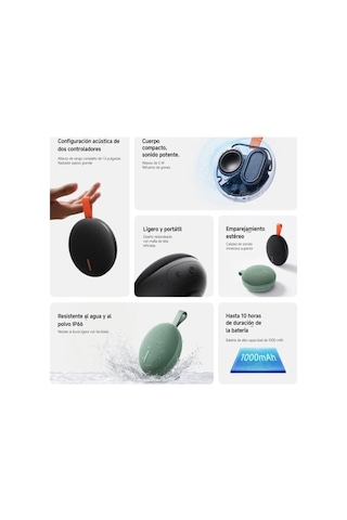 Xiaomi Bluetooth Speaker Essential Taşınabilir Bluetooth 6.0 Hoparlör Yeşil Xiaomi Türkiye Garantili