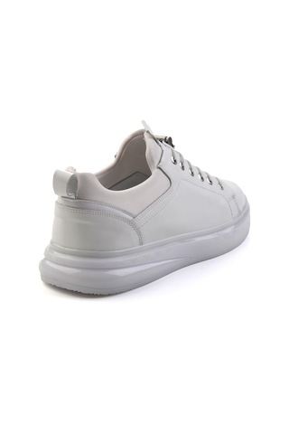 Beyaz Leather Erkek Casual Ayakkabı E01401082243 Beyaz