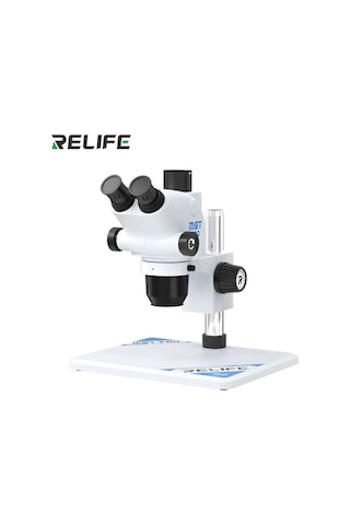 Relife Rl-m6t Pro-b11 Trioküler Profesyonel Tamir Beyaz Mikroskop