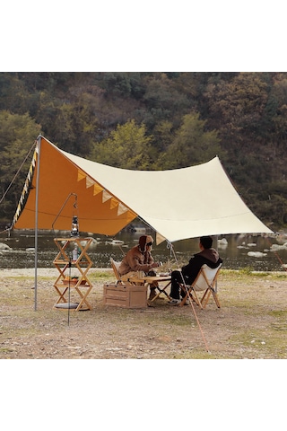 Shineyee Outdoor Kamp Mantar Kancası - Nilon Yapı, Güçlü Tutucu, Feneri/perde/çadır İçin Uygun, Mavi Renk, 1 Adet Mavi