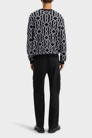 Hugo Erkek Kazak 50547001 001 Siyah Siyah