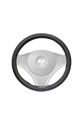 Carub Geçmeli Direksiyon Kılıfı Lüx Çantalı 38 Cm Siyah Br1831005 Siyah