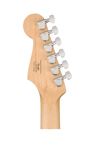 Squier 0373301506 Sonic Stratocaster Hardtail H Gitar Siyah Tek Humbucker Sabit Köprü Ve Siyah Pickguard İle Rock Makinesi
