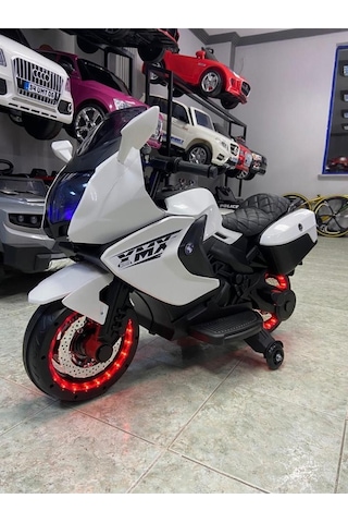 Poyraz Akülü Motor 12 Volt 2-8 Yaş Beyaz