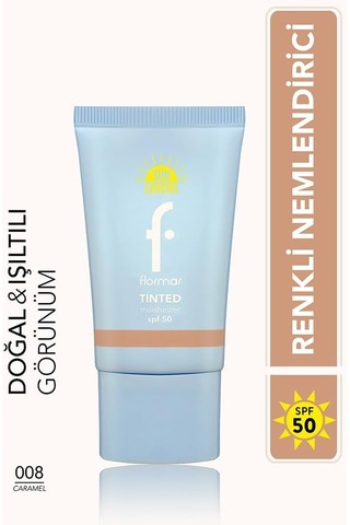 Sun Lovers Nemlendirici Etkili & Doğal Bitişli Renkli Güneş Koruyucu Spf50-008 Caramel