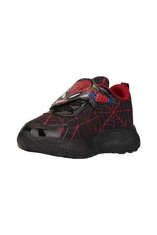 Spıderman 838 Erkek Çocuk Işıklı Sneaker Siyah