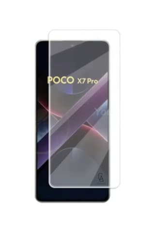 Xiaomi Poco X7 Pro Uyumlu Kılıf Esnek Silikon Telefon Kılıfı Ve Temperli Cam Ekran Koruyucu