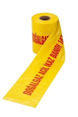 Mega Doğalgaz Ikaz Bandı 40 Cm X 250 M