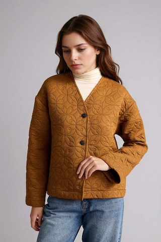 Defacto Regular Fıt V Yaka Blazer Ceket G7693ax26spbn584 Kahve-bn584
