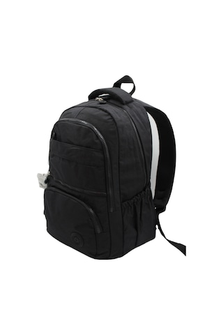 Bevitton Krinkıl Kumaş Unisex Siyah Okul Çantası 2400