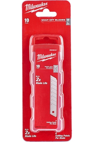 Milwaukee Ayarlı Maket Bıçağı Yedeği 10 Lu 18 Mm 4932480107