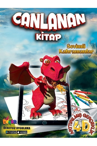 Sevimli Kahramanlar-Arpa Kitap-Canlanan Kitap