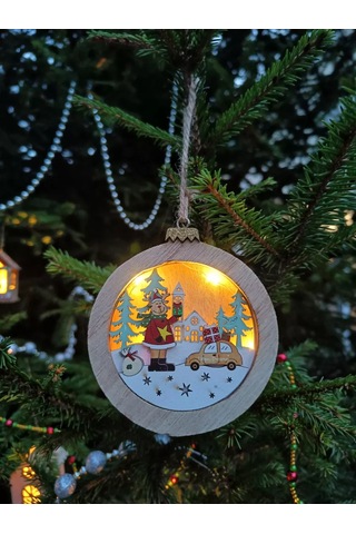 Magnitura.ru Aydınlatmalı 5 Adet Yılbaşı Ağacı Süsü 258657396 Anne